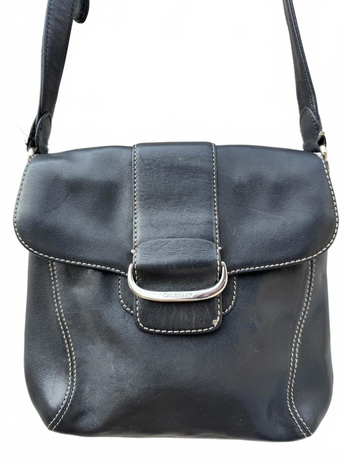 Cole Haan Cole Haan Black Leather Crossbody Shoulder Bag Size ONE SIZE - 1 Thumbnail