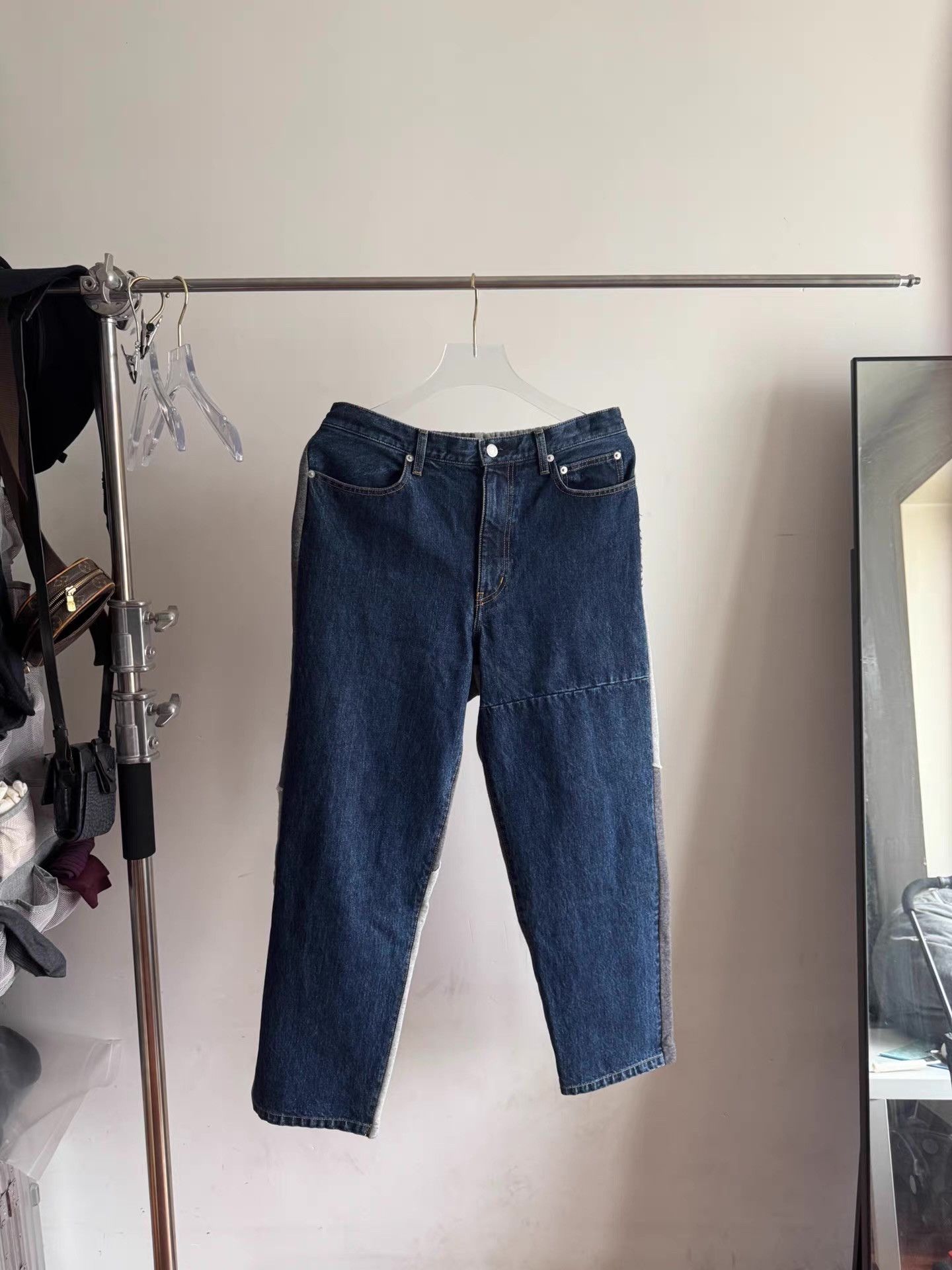 Undercover Undercover dark blue patched jeans Q17 Size US 36 / EU 52 - 1 Thumbnail