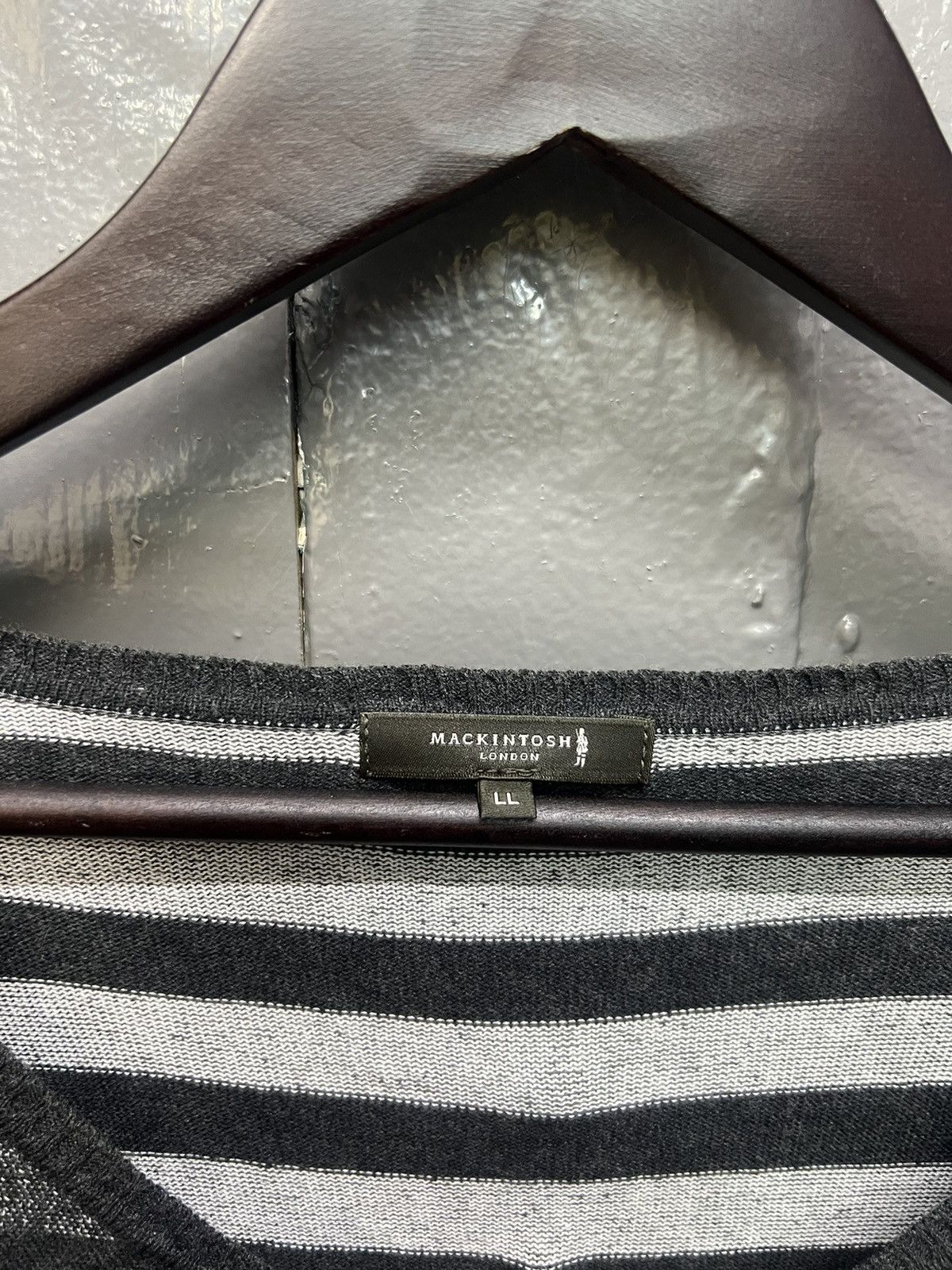 Mackintosh Mackintosh London Stripe Knitwear Size US XL / EU 56 / 4 - 5 Thumbnail