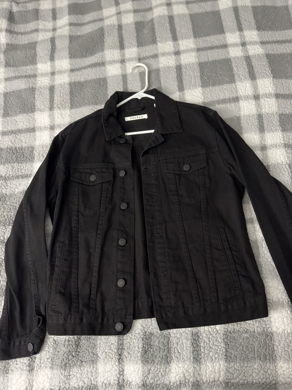 Pacsun Pacsun Black Denim Jacket - M Size US M / EU 48-50 / 2 - 1 Thumbnail