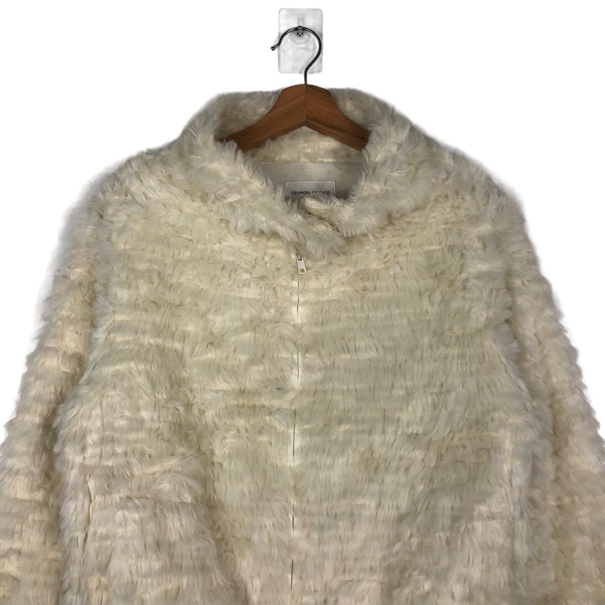 Issey Miyake Mink Fur Bomber Jacket Cropped Design Tsumori Chisato Japan Size US M / EU 48-50 / 2 - 3 Thumbnail