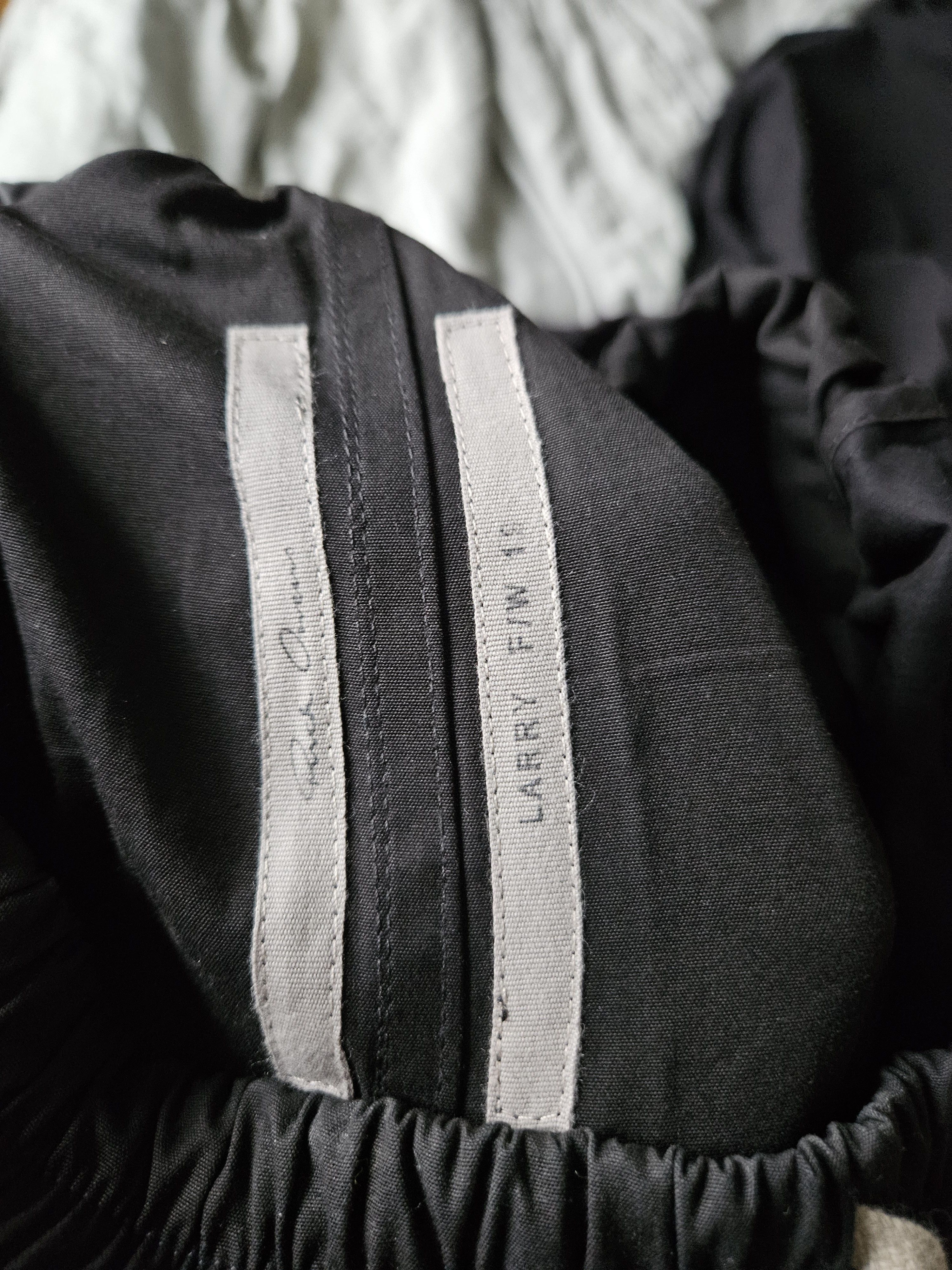 Rick Owens LAST DROP Mainline Larry Runway Leather Patch Joggers Size US 28 / EU 44 - 6 Thumbnail