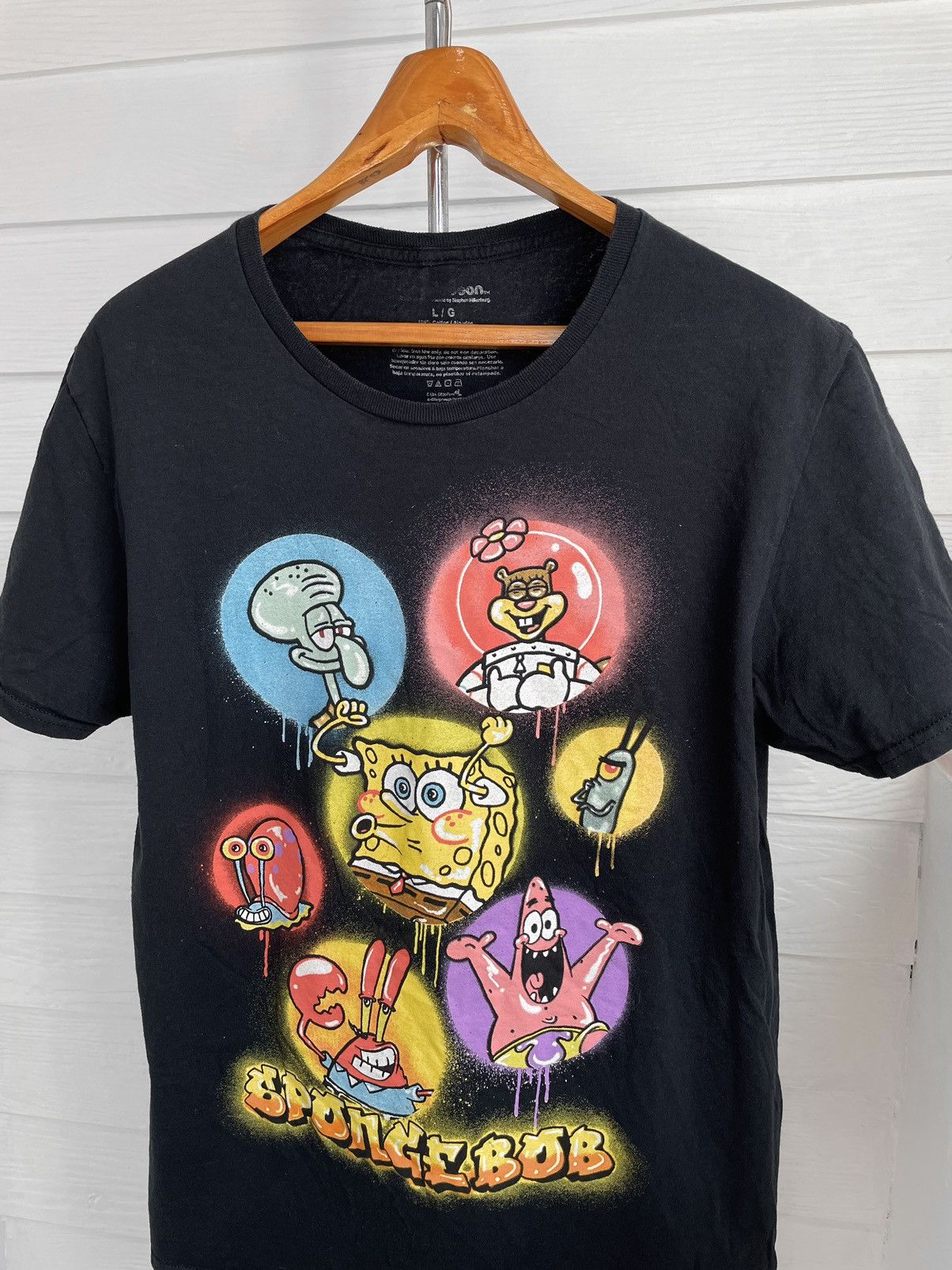 Cartoon Network × Nickelodeon × Vintage SPONGEBOB NICKELODEON Size US L / EU 52-54 / 3 - 2 Thumbnail