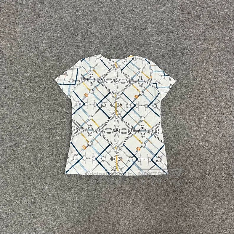 Hermes Hermes All-Over Printed Short Sleeve T-Shirt Size S / US 4 / IT 40 - 2 Thumbnail