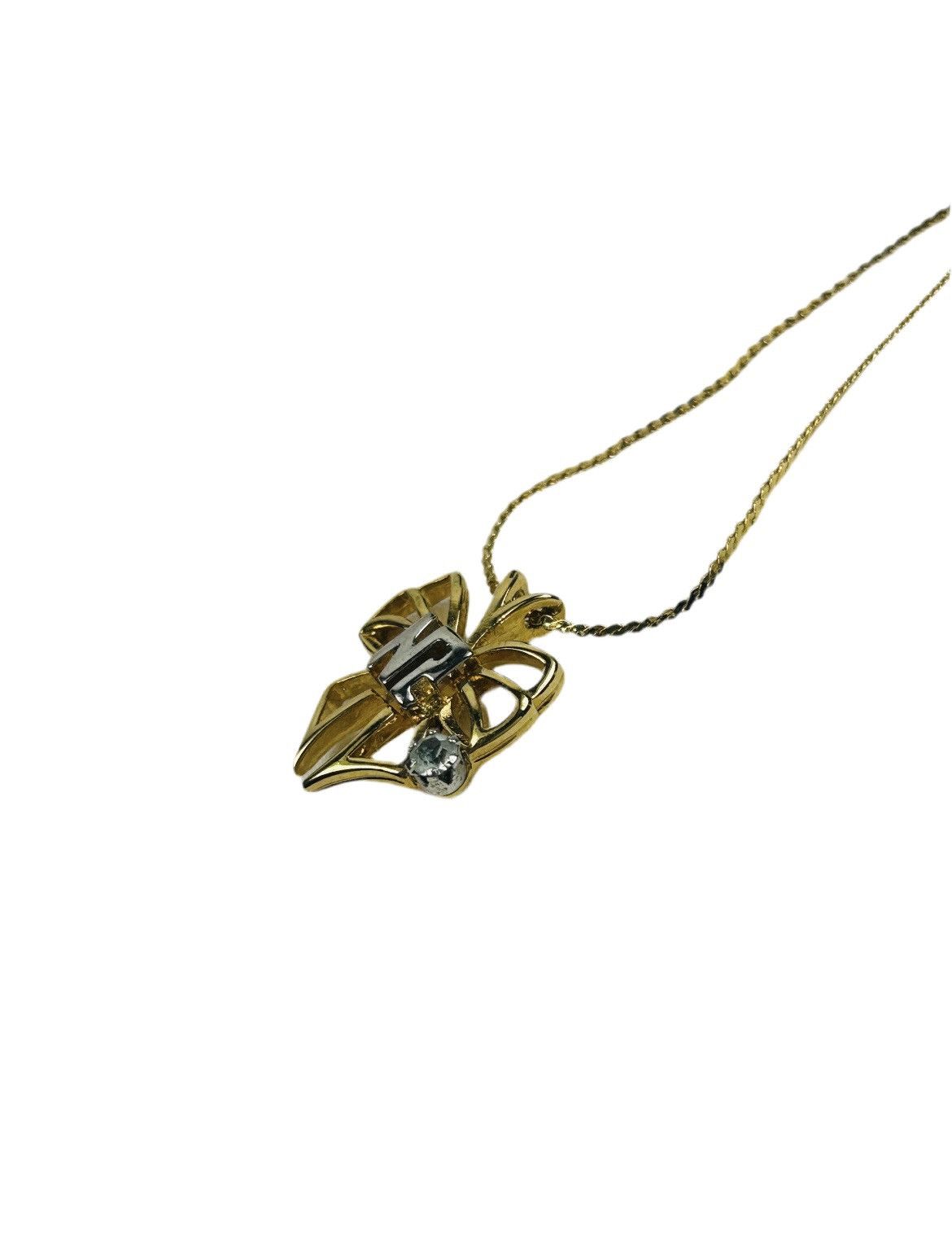 Nina Ricci Nina Ricci Butterfly Necklace Size ONE SIZE - 2 Thumbnail