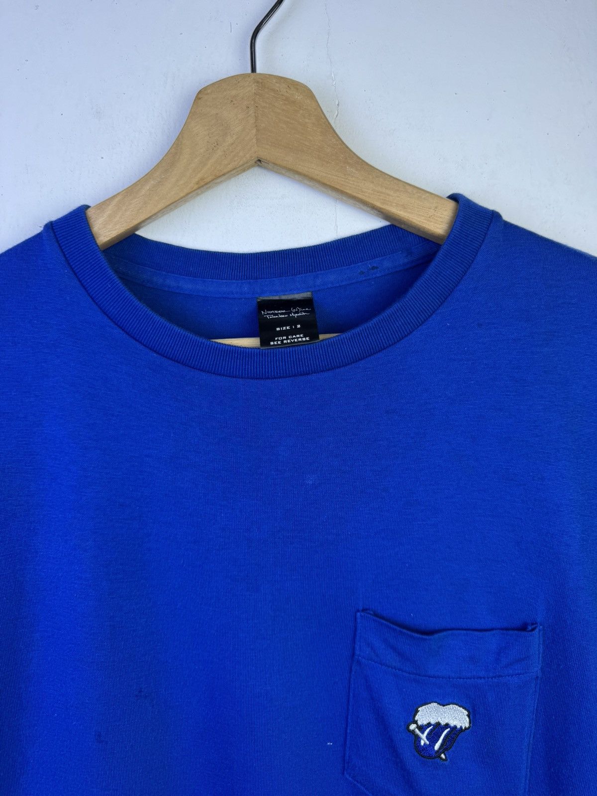 Number (N)ine Vintage NUMBER (N)INE Rolling Stone Single Pocket t-shirt Size US M / EU 48-50 / 2 - 6 Thumbnail