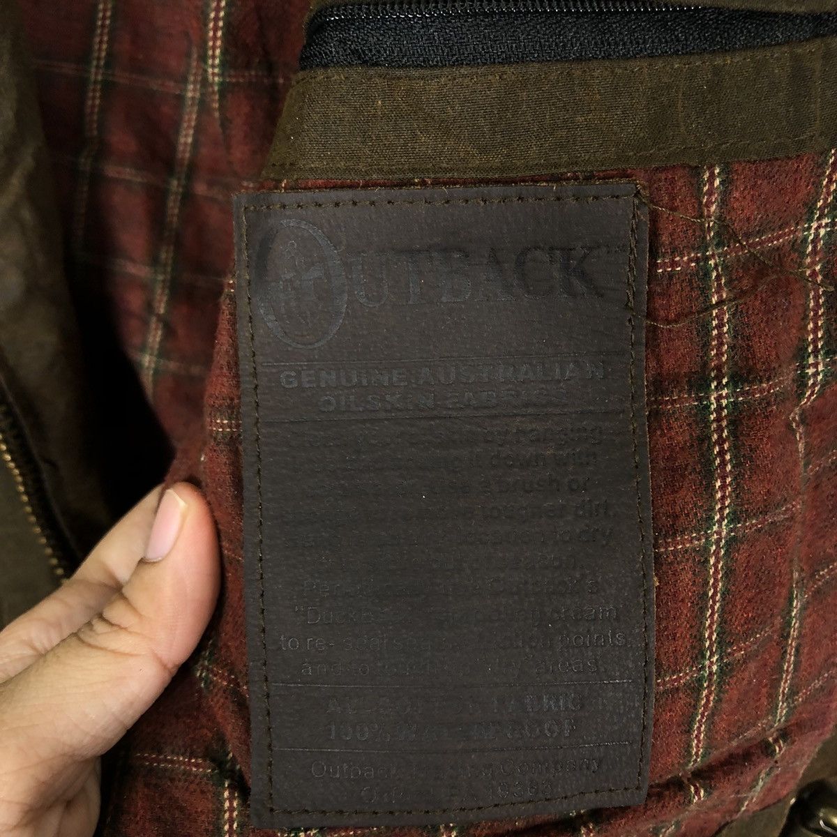 Hysteric Glamour 🔥90’s Vintage Wax Jacket Cargo Pocket Outback Japan Size US M / EU 48-50 / 2 - 15 Thumbnail