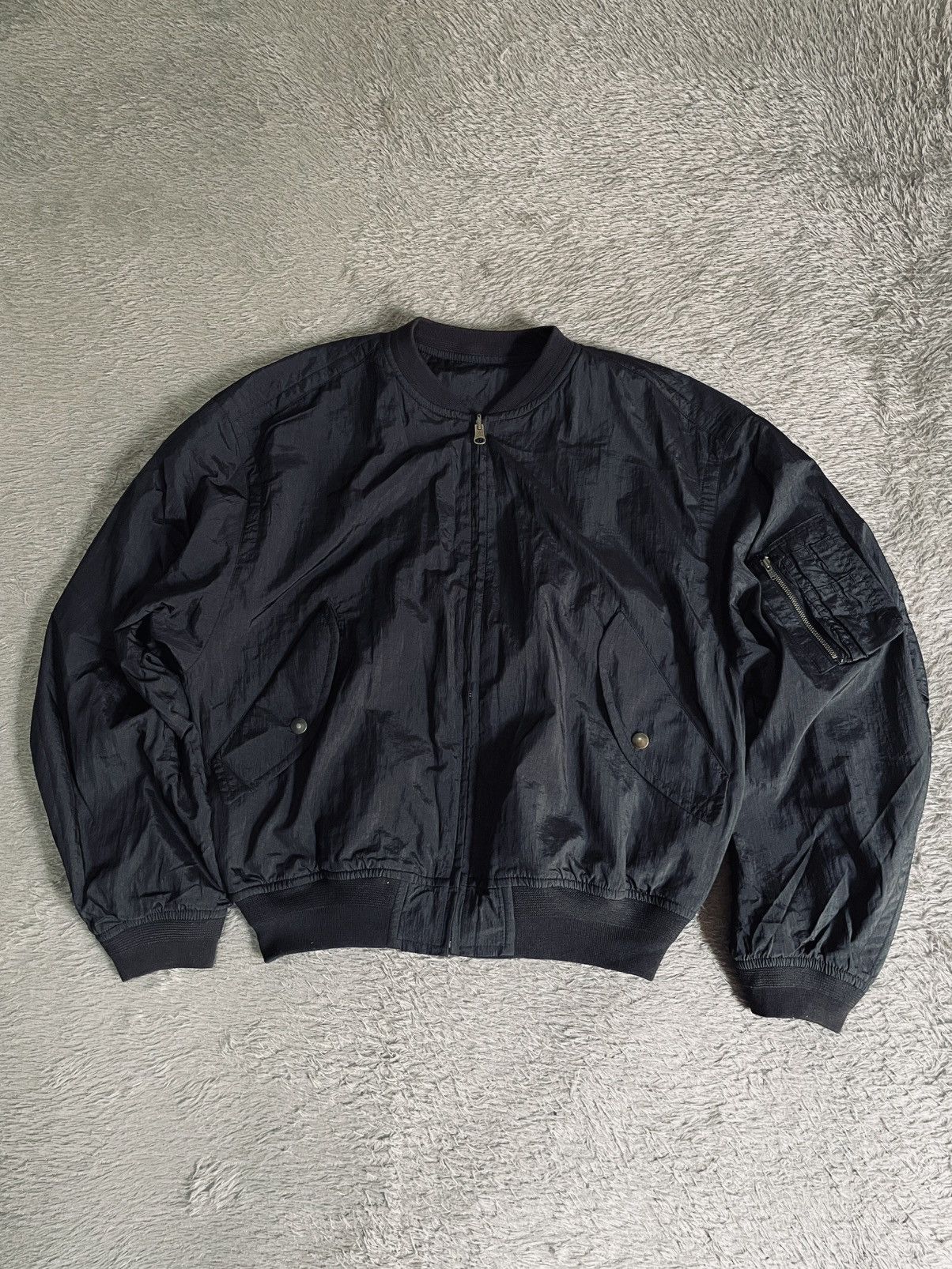 JUN MEN JUN MEN vintage nylon bomber reversible jacket Size US M / EU 48-50 / 2 - 3 Thumbnail