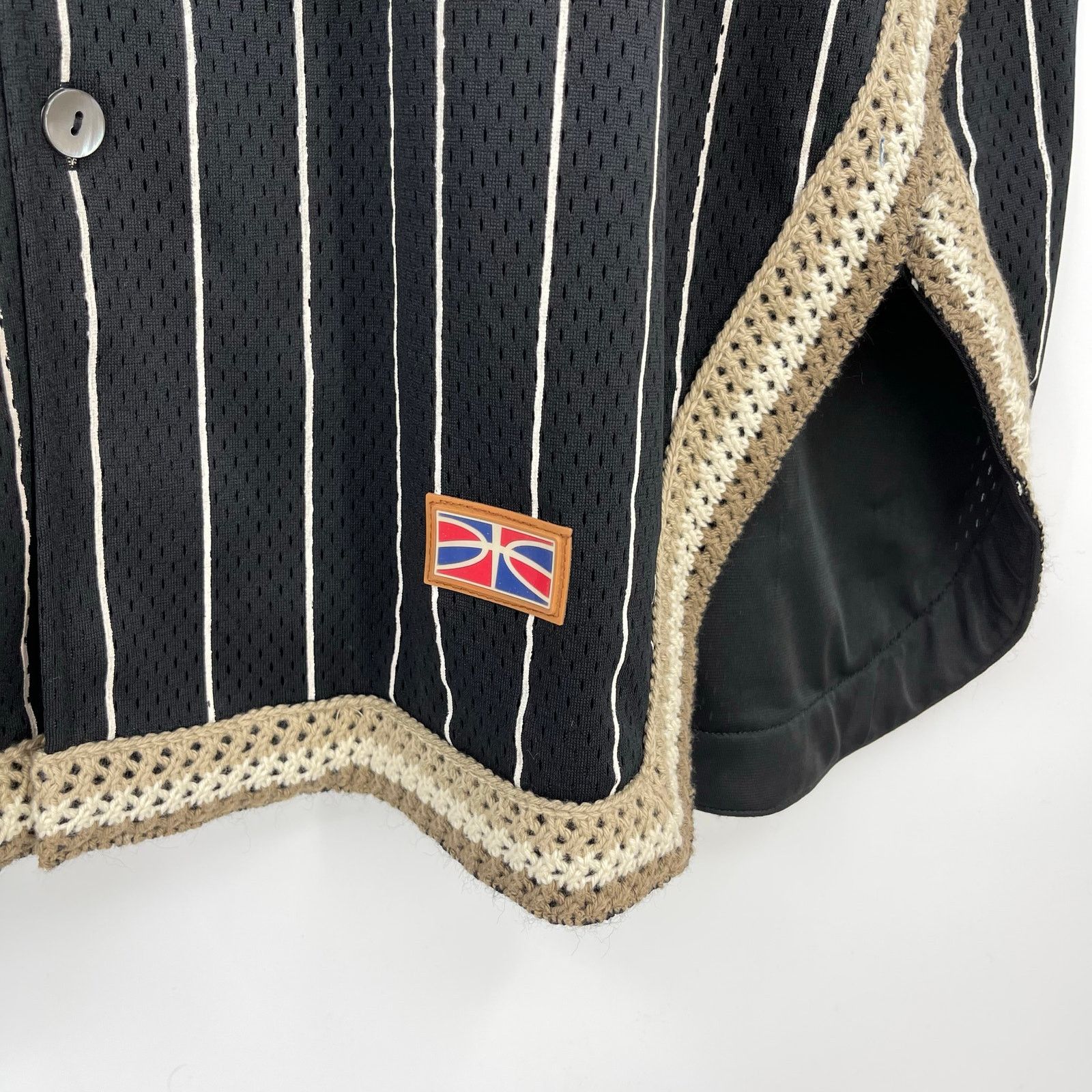 NAMESAKE NAMESAKE | Bill Warm Up Shirt Black Stripe Jersey L Size US L / EU 52-54 / 3 - 5 Thumbnail
