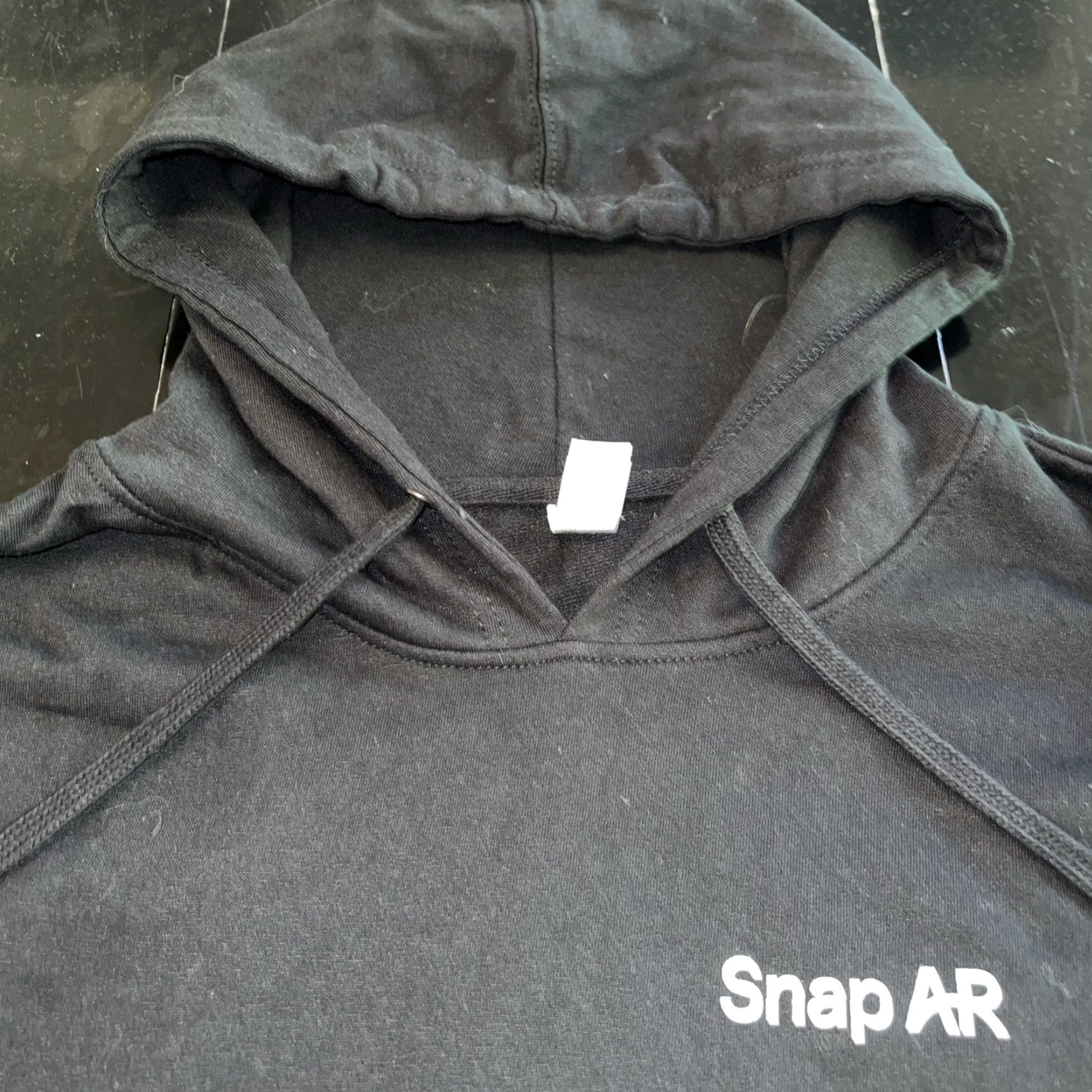 Vintage Independent Snapchat AR Hoodie 2XL Black Unisex Adults Knit Pullover Hooded Sweatshirt Size US XXL / EU 58 / 5 - 3 Thumbnail
