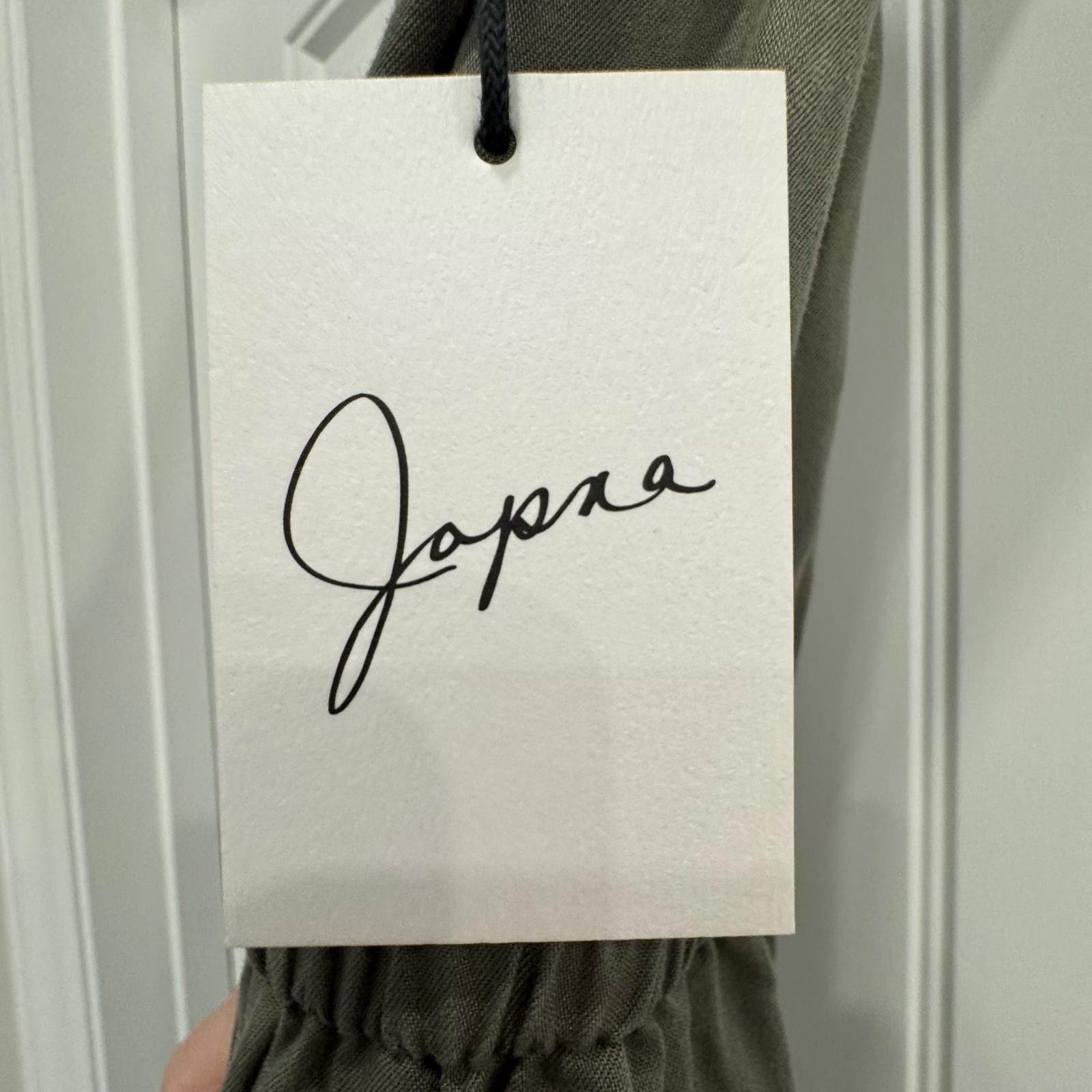 Japanese Brand Japna Women's Olive Green Sleeveless Jumpsuit XS Size ONE SIZE - 2 Thumbnail