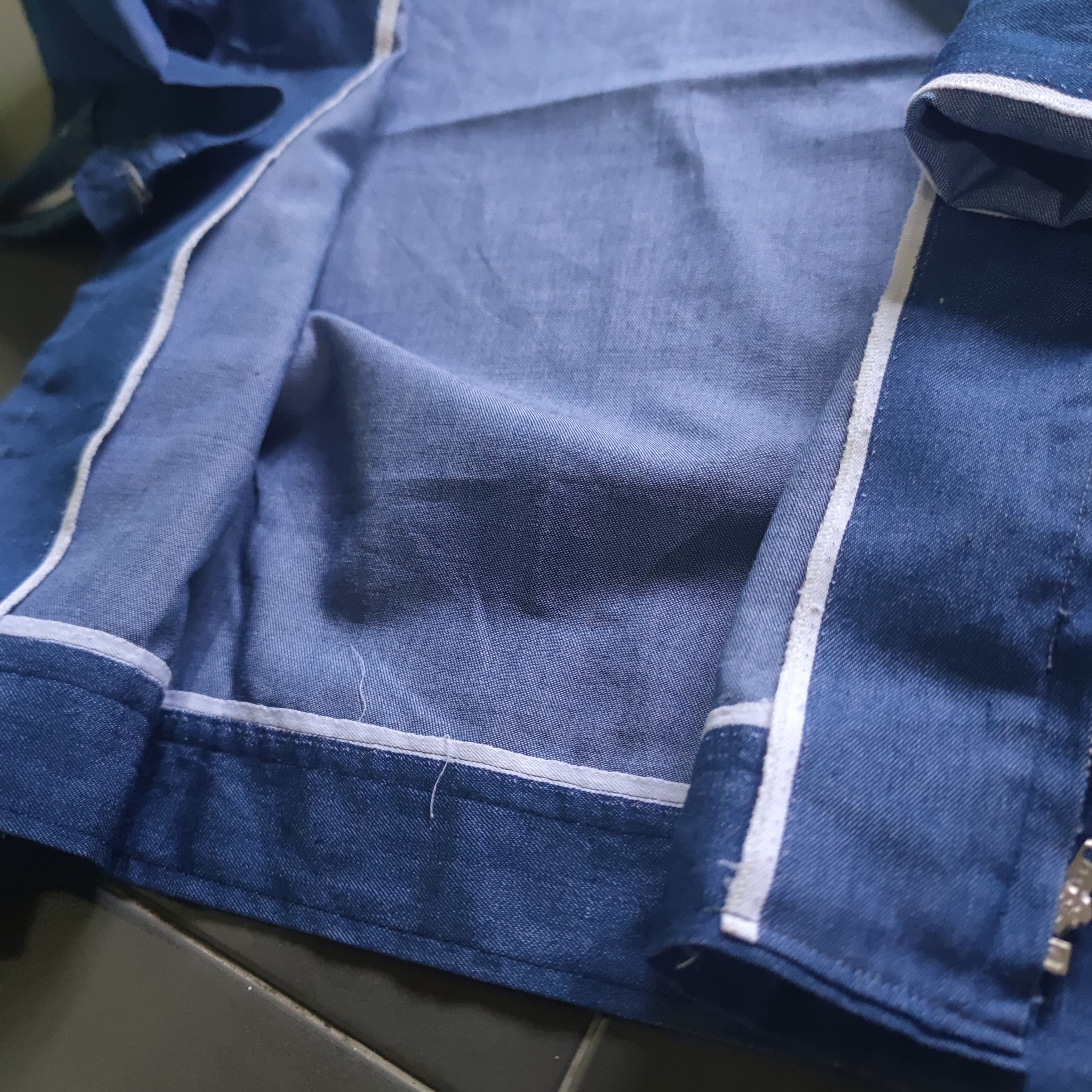 Vintage SUPER RARE VINTAGE CHAMBRAY SELVEDGE WORKER JACKET Size US M / EU 48-50 / 2 - 8 Thumbnail