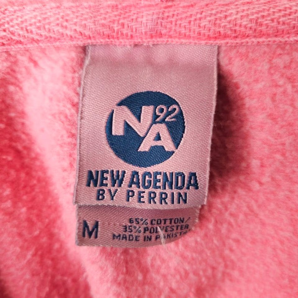 Vintage New Agenda Hoodie Mens Size Medium Pink Idaho Destination Outdoor Travel Tourism Size US M / EU 48-50 / 2 - 5 Thumbnail