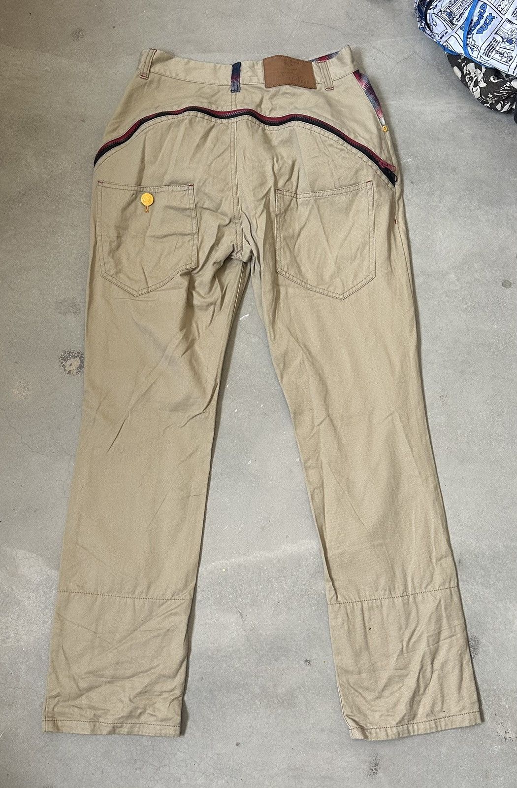 Vintage UP SMILE ZIPPED BACK SMILE PANT Size US 30 / EU 46 - 10 Thumbnail