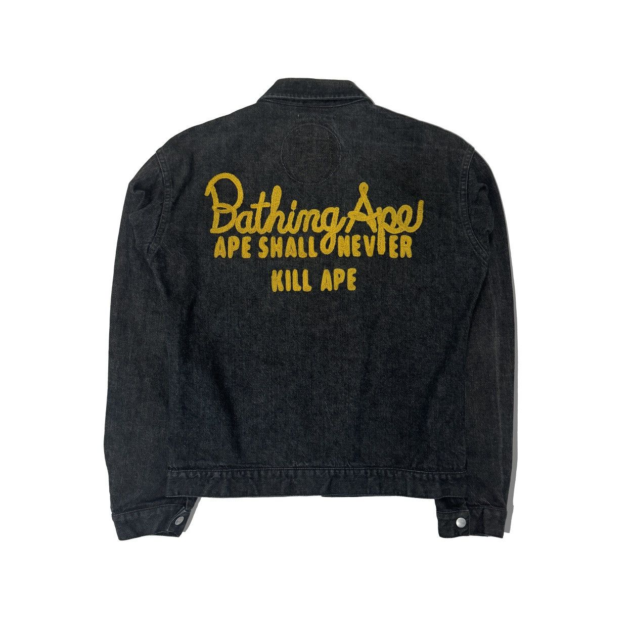 Bape Selvedge Denim Jacket Size US S / EU 44-46 / 1 - 2 Thumbnail