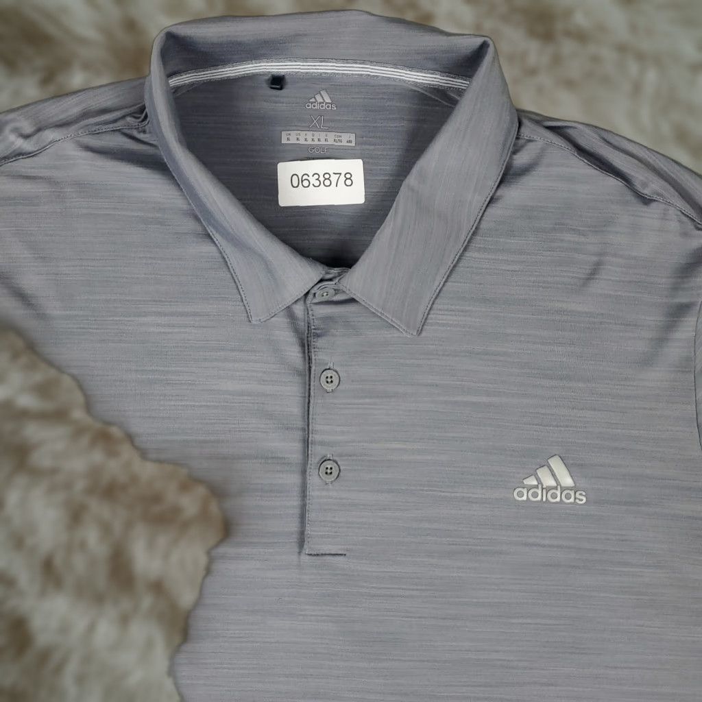 Adidas Adidas Polo Shirt Mens Size XL Gray Golf Casual Short Sleeve Polo Shirt Adidas Mens Size XL Gray Golf Casual Short Sleeve Size US XL / EU 56 / 4 - 1 Thumbnail