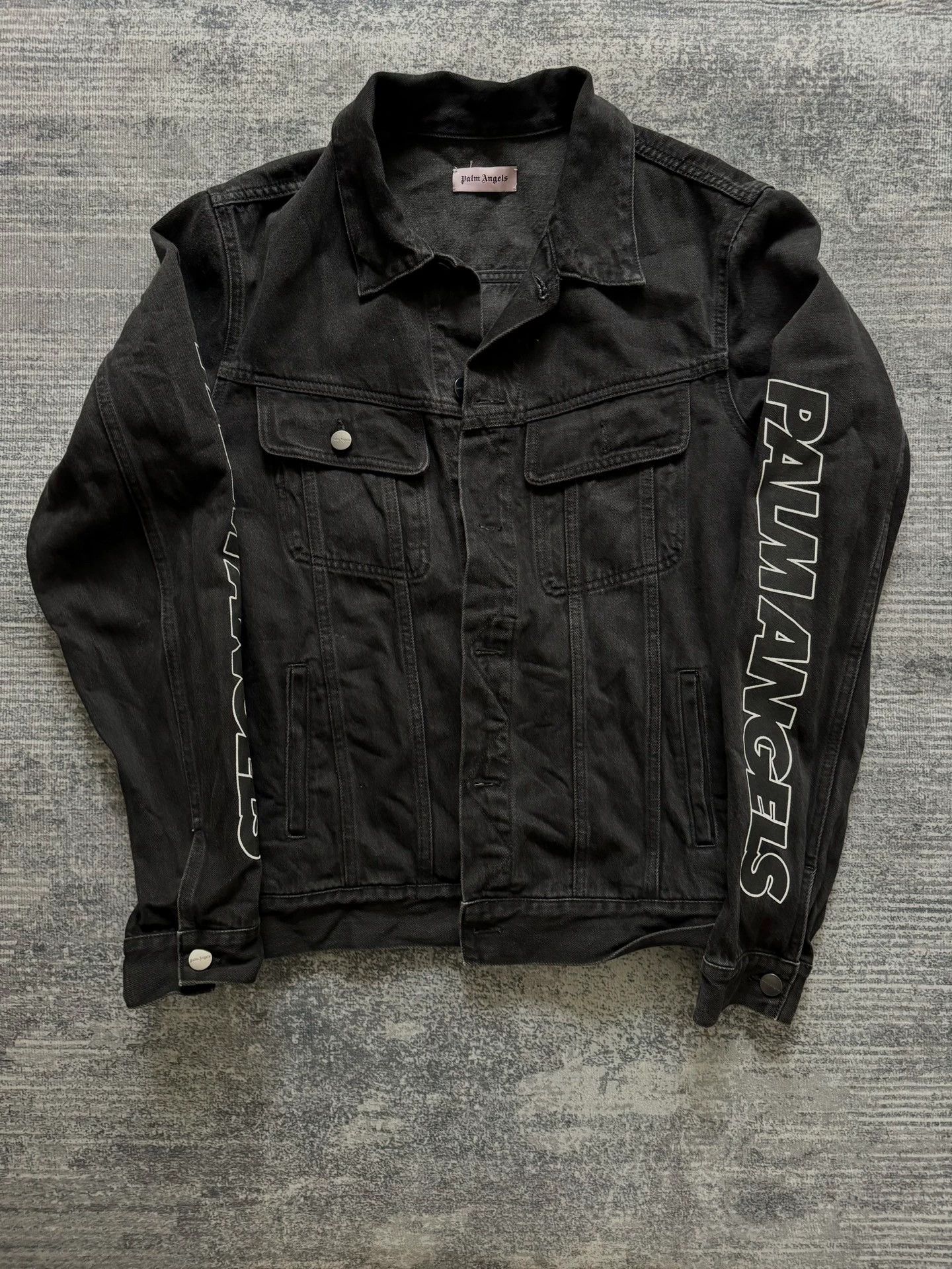 Palm Angels Palm Angels Denim Jacket L Size US L / EU 52-54 / 3 - 1 Thumbnail