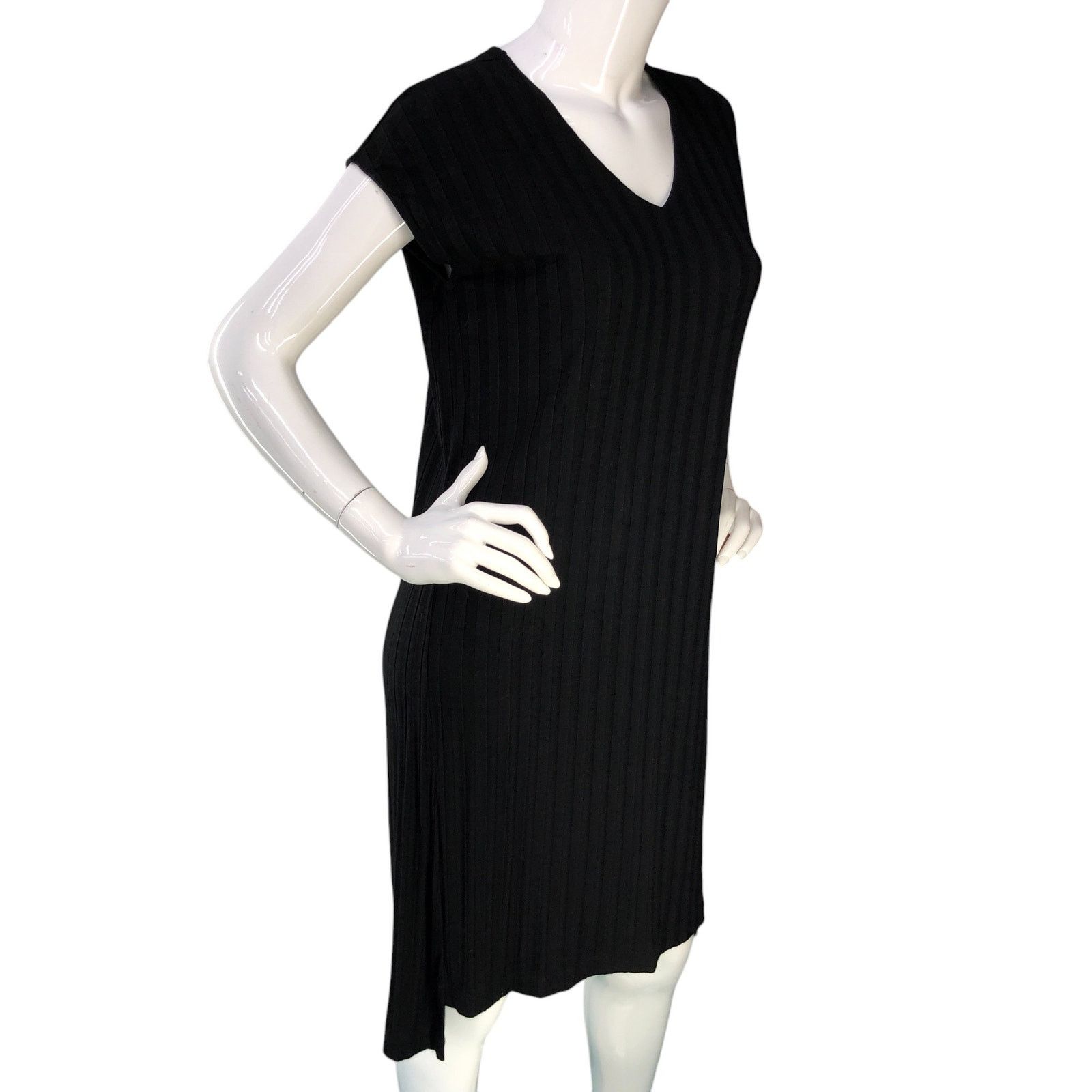 Eileen Fisher Eileen Fisher Size XXS Dress Tencel Wide Rib Stretch Shift Size XS / US 0-2 / IT 36-38 - 11 Thumbnail