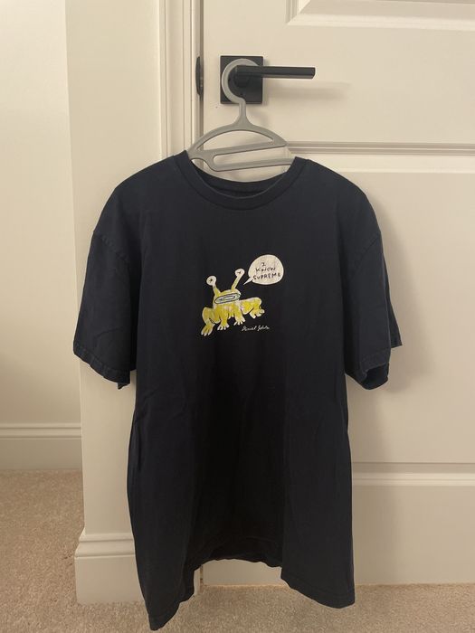 Supreme Supreme Daniel Johnston Frog Tee (Navy Blue, Large) | Grailed