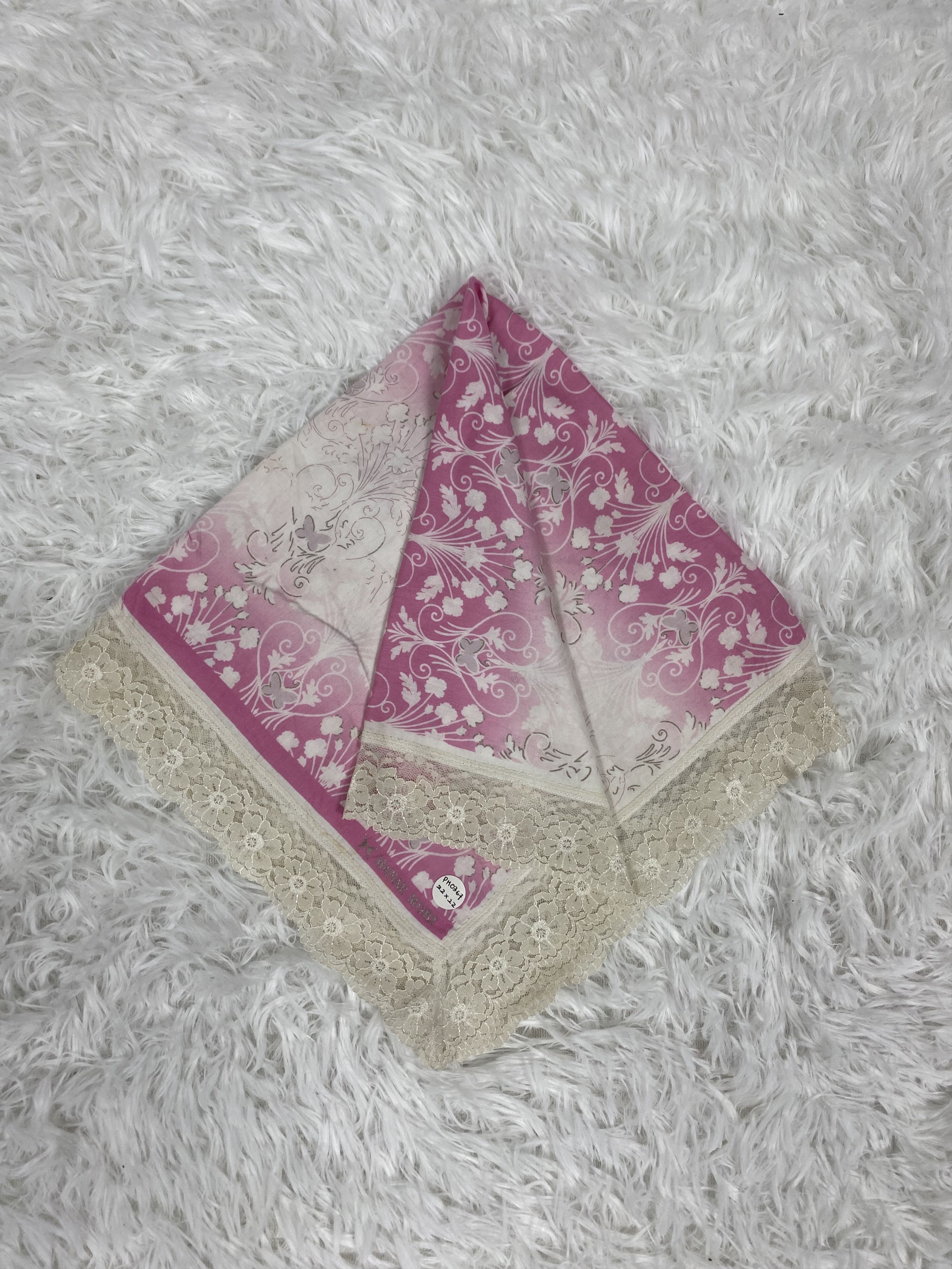 Hanae Mori Vintage Hanae Mori Handkerchief Neckerchief PH0367 Size ONE SIZE - 1 Thumbnail