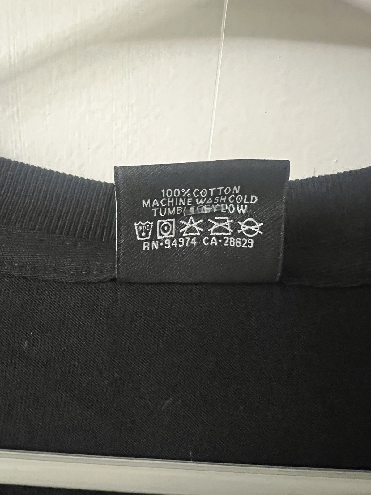 Stussy Stussy black t shirt Size US XL / EU 56 / 4 - 5 Thumbnail