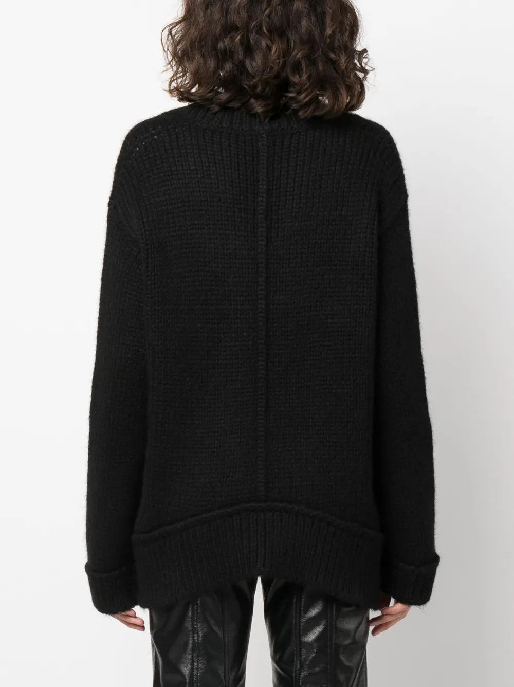 Tom Ford o1y0226 V-neck Sweater in Black Size S / US 4 / IT 40 - 3 Thumbnail