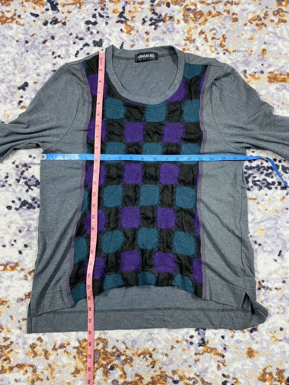 Kansai Yamamoto Kansai Bis Japanese Tartan ifsixlgb style long sleeve Size US M / EU 48-50 / 2 - 7 Thumbnail