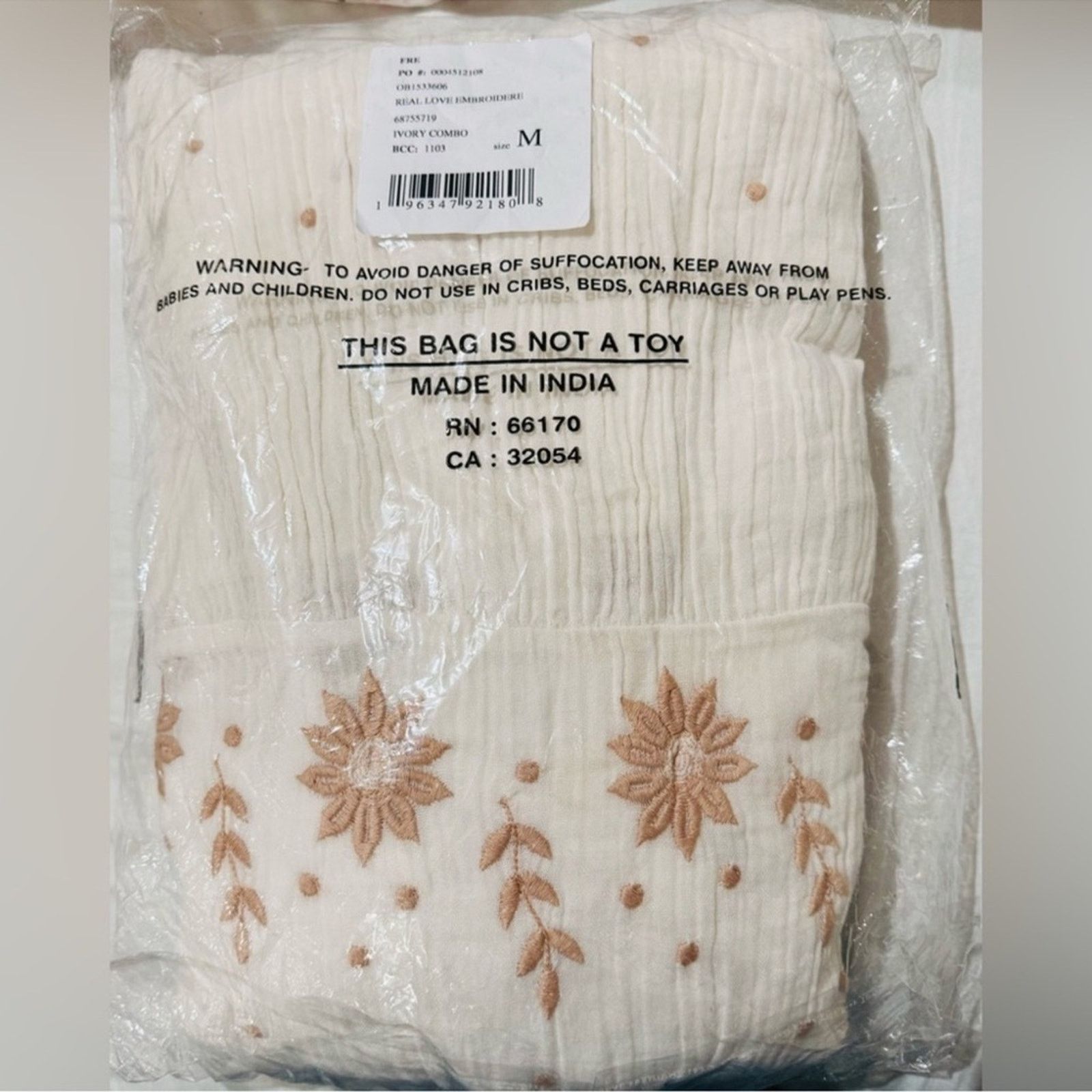 Free People 🎉LAST‎ PIECE🎉FREE PEOPLE Real Love Embroidered Maxi Dress Size XL / US 12-14 / IT 48-50 - 10 Thumbnail