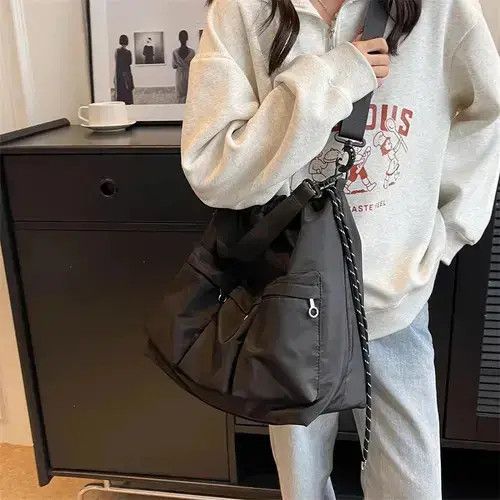 Other Fashion hip hop large bucket bag shoulder bag unisex Size ONE SIZE - 4 Thumbnail