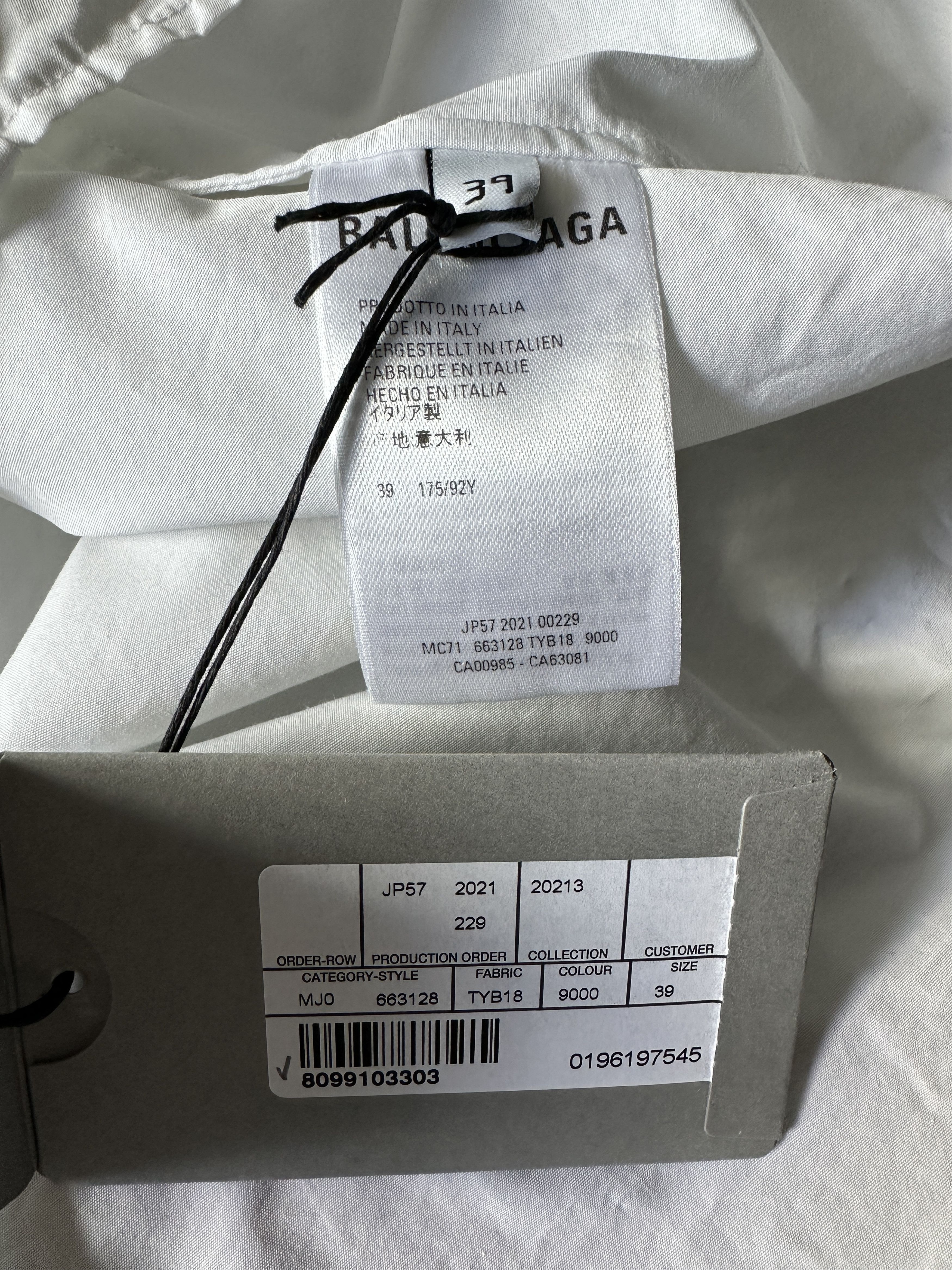 Balenciaga Balenciaga Afterworld Free Button Down size 39 medium M Size US M / EU 48-50 / 2 - 7 Thumbnail