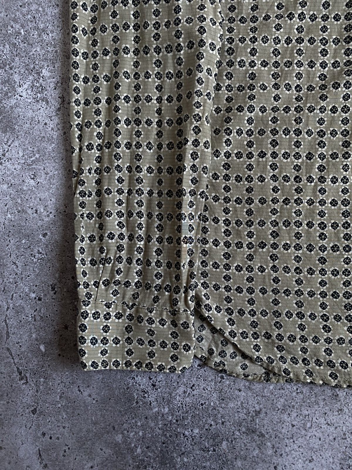 Allsaints × Designer AllSaints Dots Long Sleeve Button Shirt Size L Size US L / EU 52-54 / 3 - 5 Thumbnail