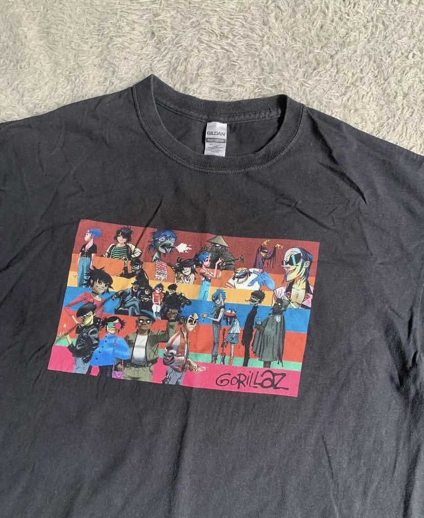 Band Tees Very Rare Gorillaz Full Character Dirty Harry Tee Size US XL / EU 56 / 4 - 2 Thumbnail