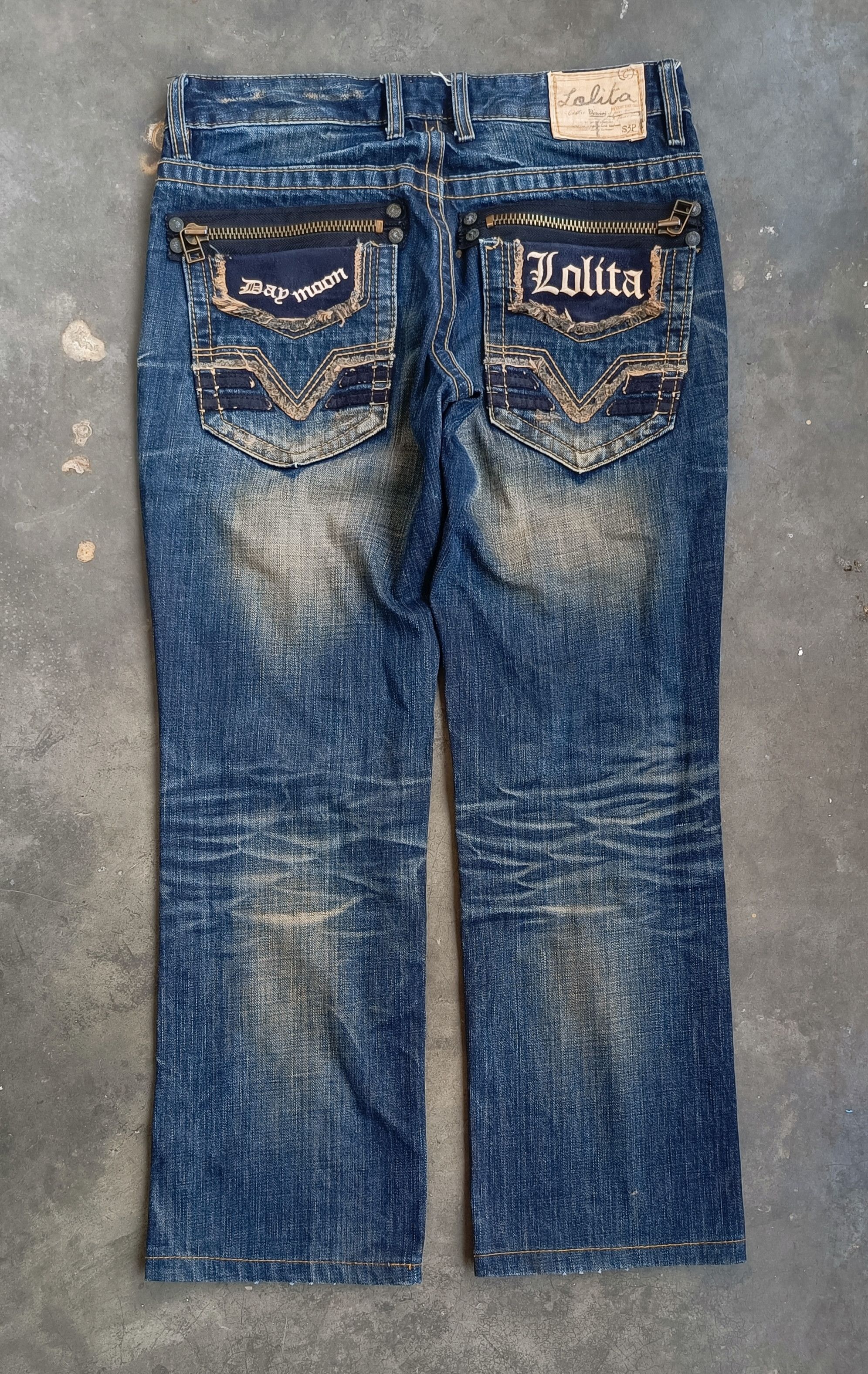 Le Grande Bleu (L.G.B.) Rare 🔥 Lolita Jeans Size US 31 - 2 Thumbnail