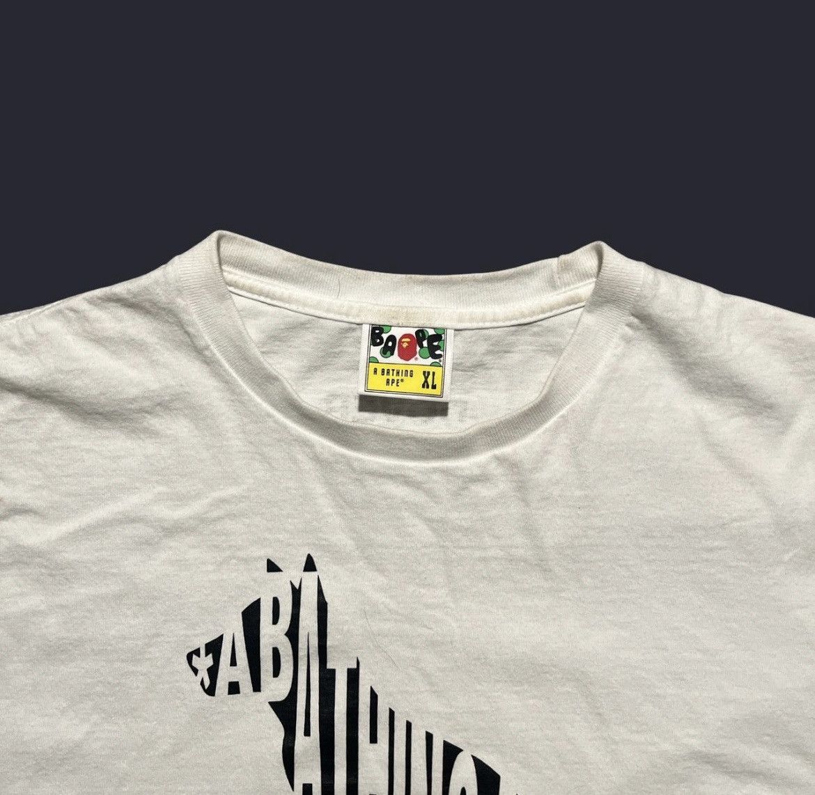 Bape A bathing ape bape x Dover street “dog years” white T-shirt Size US XL / EU 56 / 4 - 4 Thumbnail