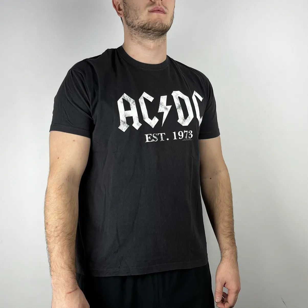 AC/DC Ac/dc Tshirt rock band tee size Large Size US L / EU 52-54 / 3 - 1 Thumbnail