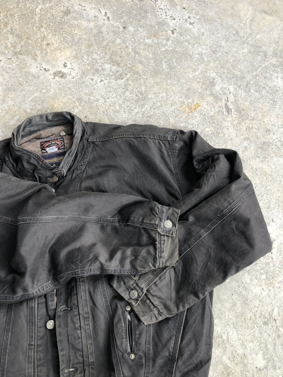 Diesel Diesel Blanket Lined Denim Distressed Jacket Size US XL / EU 56 / 4 - 19 Thumbnail