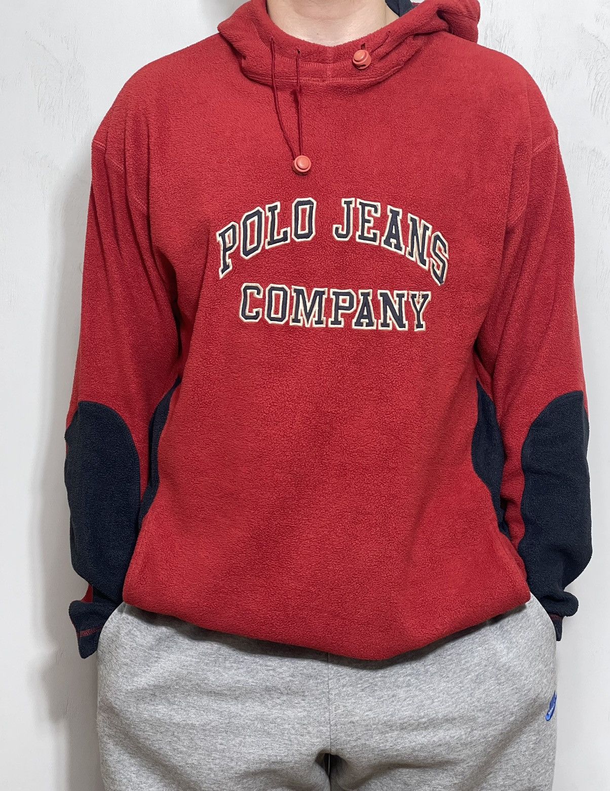 Polo Ralph Lauren Vintage Ralph Lauren Polo Jeans Company Fleece Hoodie Size US XL / EU 56 / 4 - 4 Thumbnail