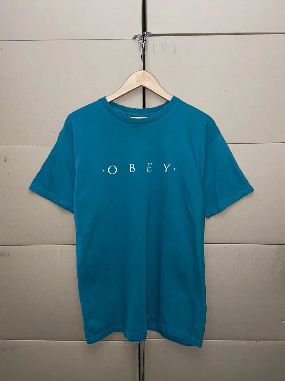 Obey VINTAGE OBAY RAP Y2K TEE T SHIRT JAPANESE SKATE STREETWEAR Size US M / EU 48-50 / 2 - 1 Thumbnail