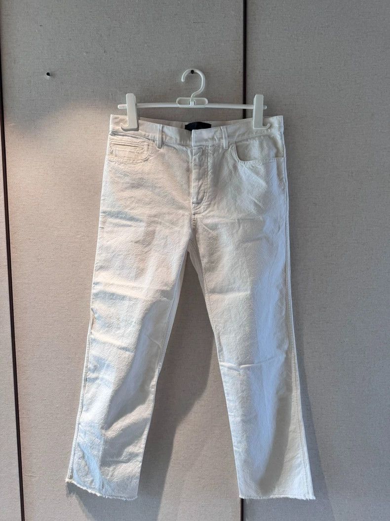 Haider Ackermann White Denim Pants by Haider Ackermann-dmc Size US 34 / EU 50 - 1 Thumbnail