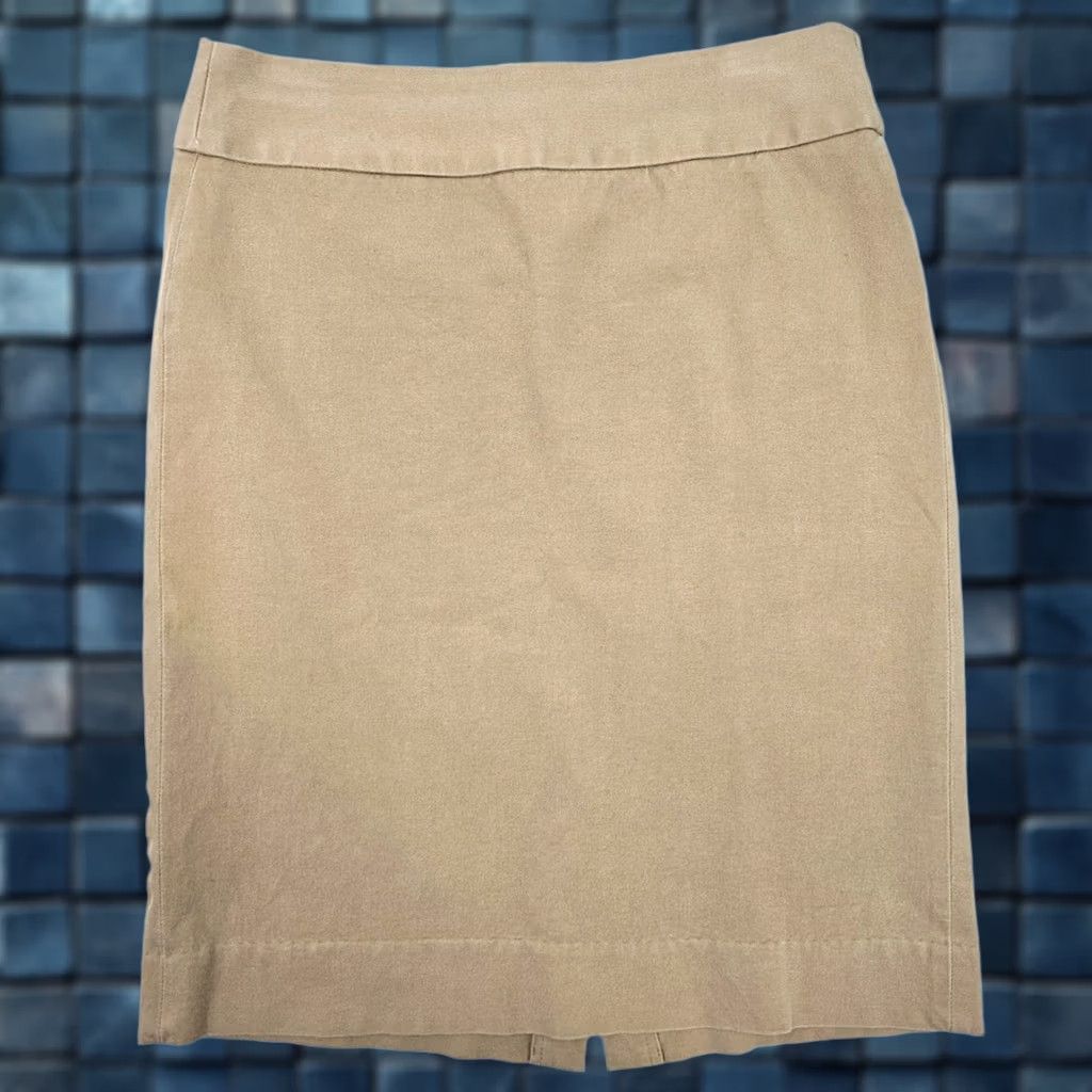 Banana Republic Banana Republic Skirt Women 4 Beige Sloan Pencil Career Vent EUC (28x22) 428024 Size 27" / US 4 / IT 40 - 1 Thumbnail