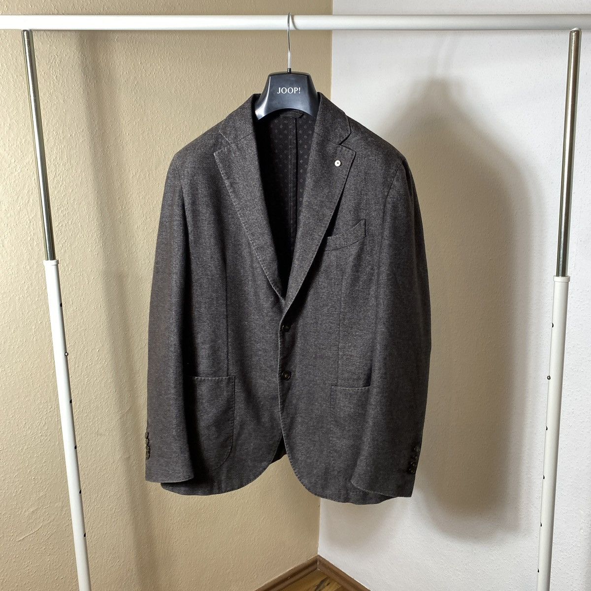 L.B.M. 1911 Wool & Polyester Blazer L.B.M 1911 Brown Size 48R - 16 Thumbnail