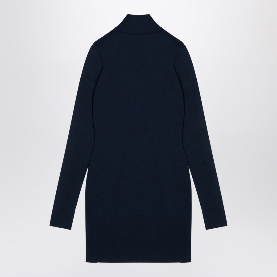 Stella McCartney o1d2blof1024 Short Dress in Navy Blue Size S / US 4 / IT 40 - 2 Thumbnail