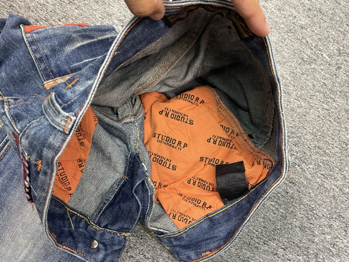 If Six Was Nine Vintage Studio Japan Jeans Flared Denim Size 30 Size US 30 / EU 46 - 5 Thumbnail