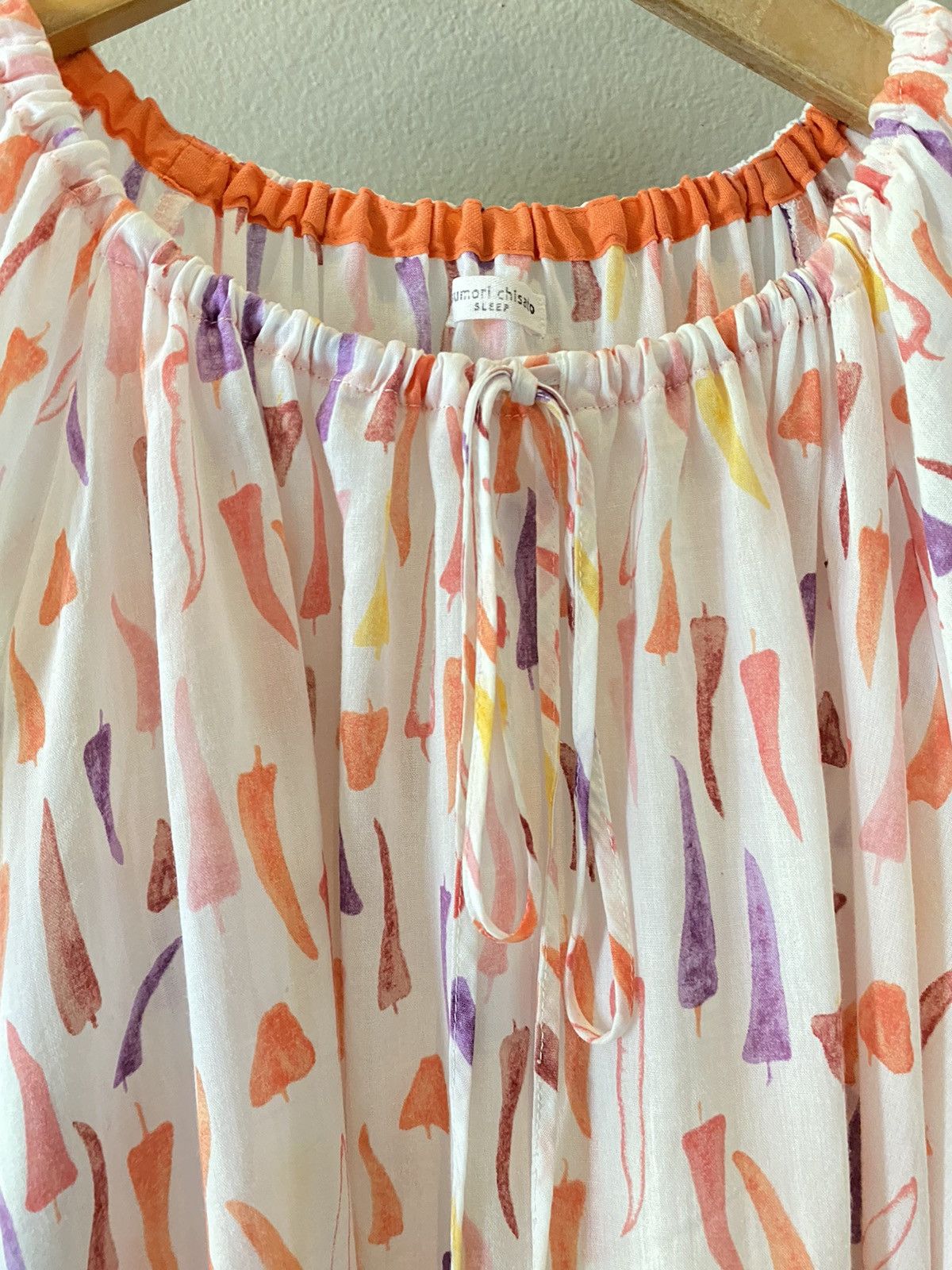 Tsumori Chisato Tsumori chisato SLEEP Bright Off-Shoulder Drawstring Top Size L / US 10 / IT 46 - 3 Thumbnail