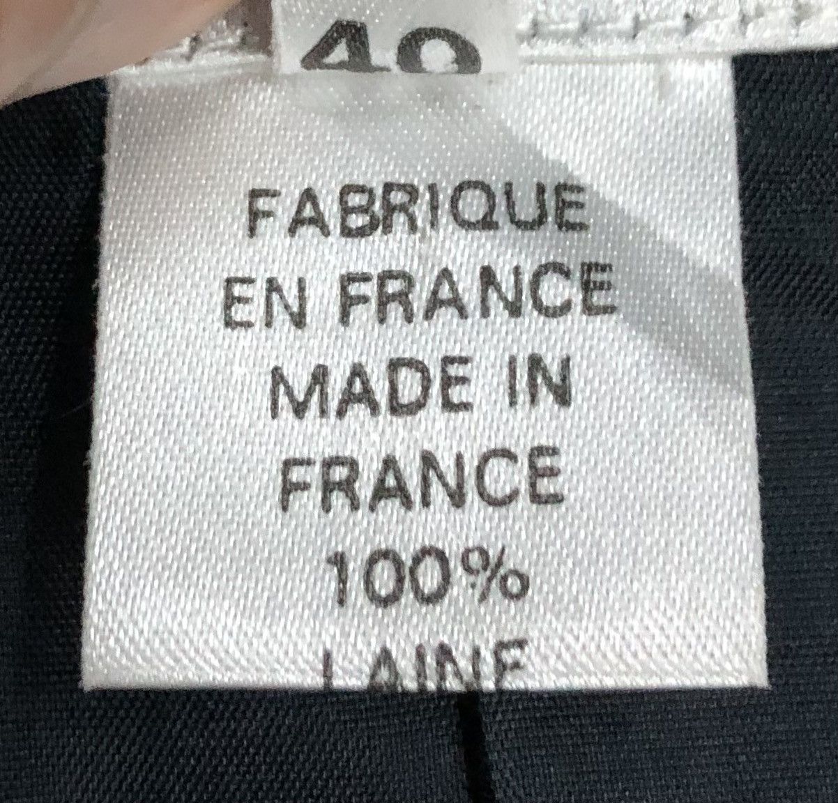 Celine CELINE Paris Vintage Wool Blazer - Made in France - Size 40 Size M / US 6-8 / IT 42-44 - 18 Thumbnail