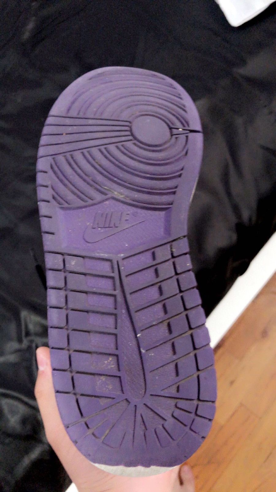 Jordan Brand × Nike Jordan 1 purple/white/black/grey Size US 9 / EU 42 - 5 Thumbnail