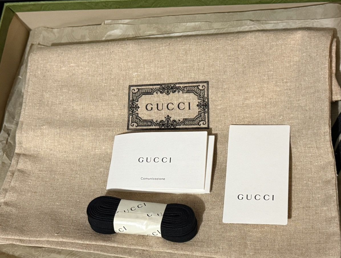 Gucci Gucci Men’s High Top Tennis 1977 Black Mini GG - Size 10 US Size US 10 / EU 43 - 12 Thumbnail