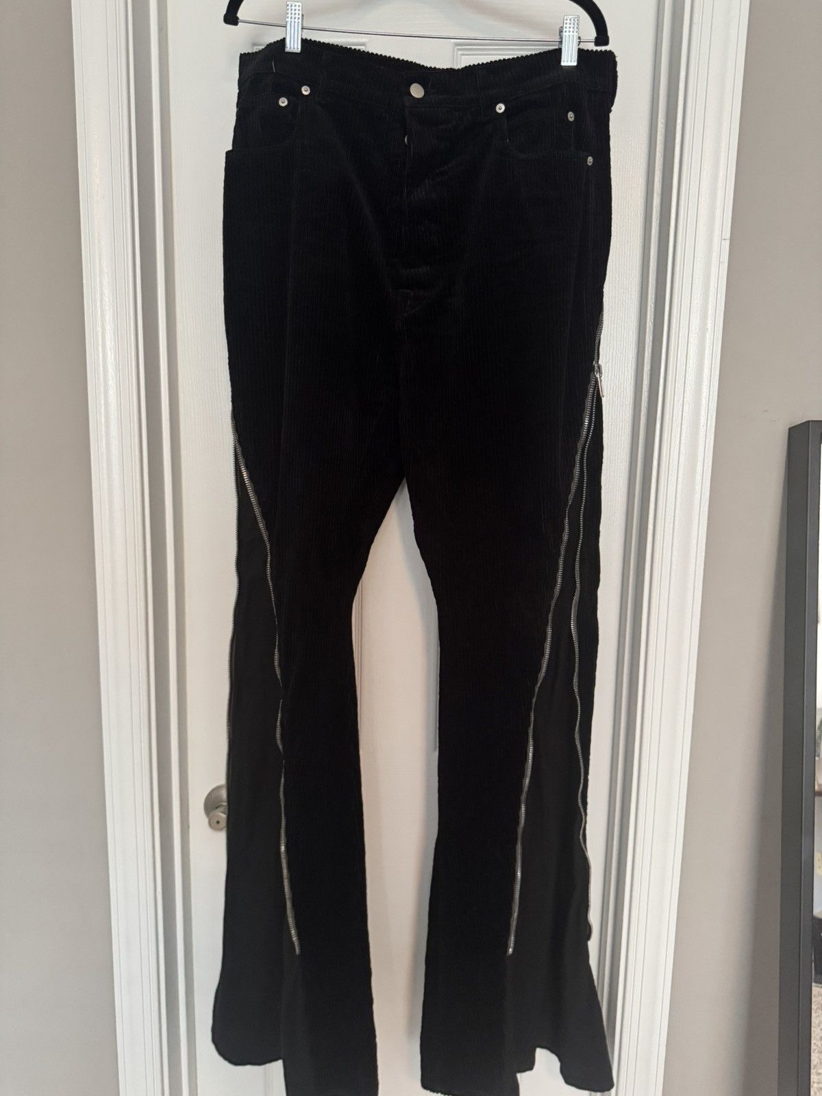 Rick Owens Rick Owens FW22 Strobe Bolan Banana Corduroy Pants Size US 34 / EU 50 - 1 Thumbnail
