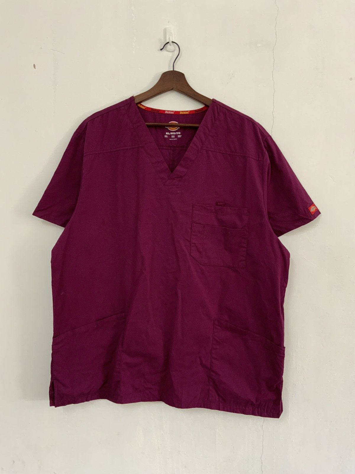 Dickies Maroon Dickies Tee Size US XL / EU 56 / 4 - 1 Thumbnail