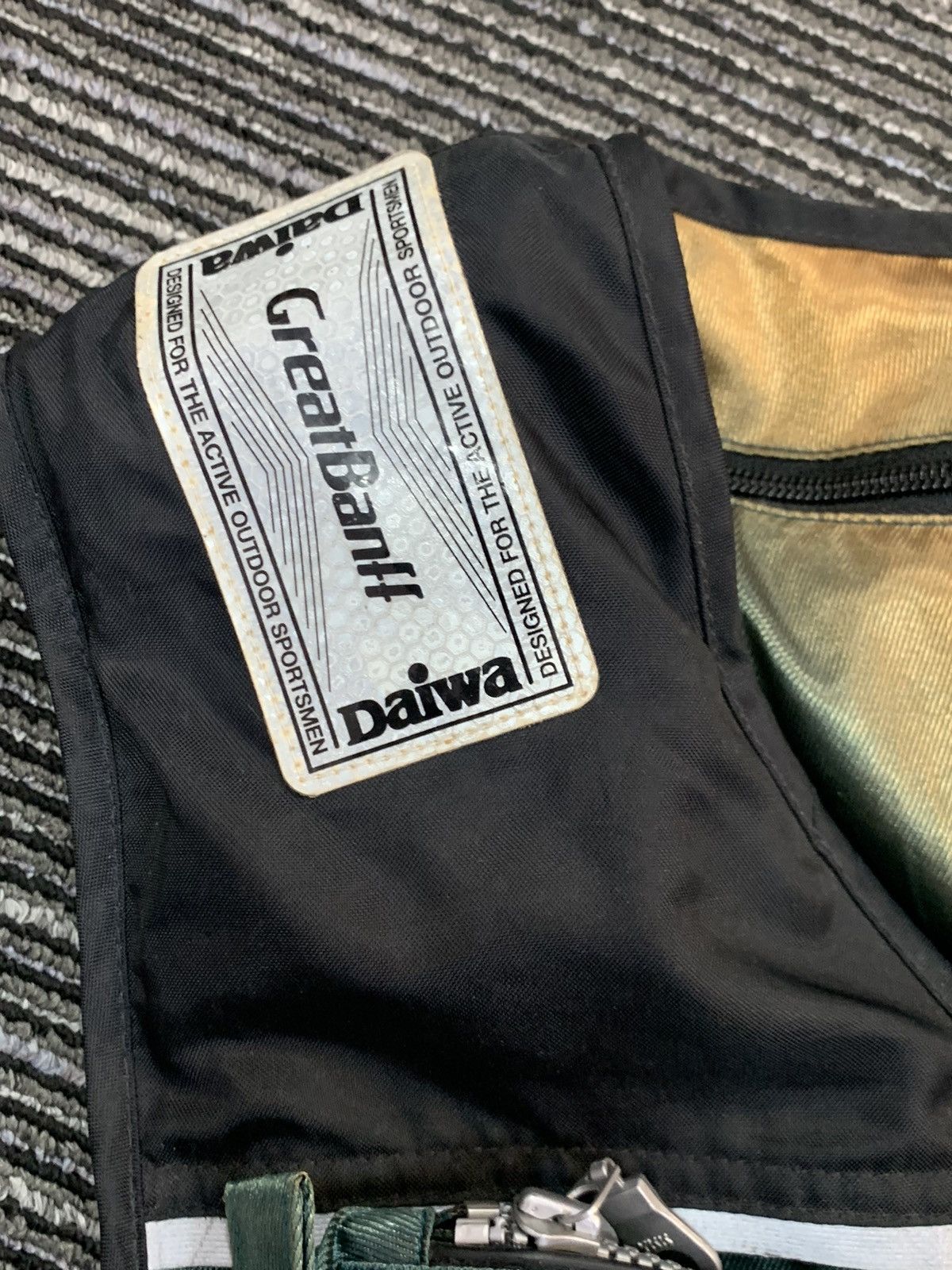 DAIWA Rare Design Vintage Brand Daiwa Greatbanff Fishing Vest 90s Size US L / EU 52-54 / 3 - 8 Thumbnail